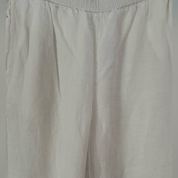 J. Crew full length pull on linen pant in size 4 Tall - Picture 6 of 7